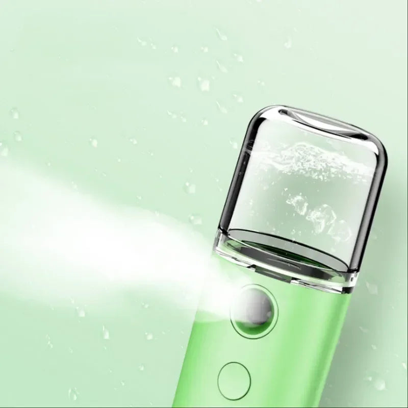 Nano Facial Hydrator Sprayer Face Steamer Nebulizer For Home And Travel Use.