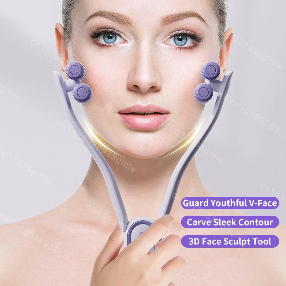 Portable Roller Facial Massager