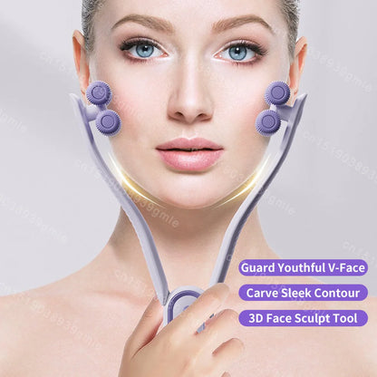 Portable Roller Facial Massager