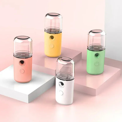 Nano Facial Hydrator Sprayer Face Steamer Nebulizer For Home And Travel Use.