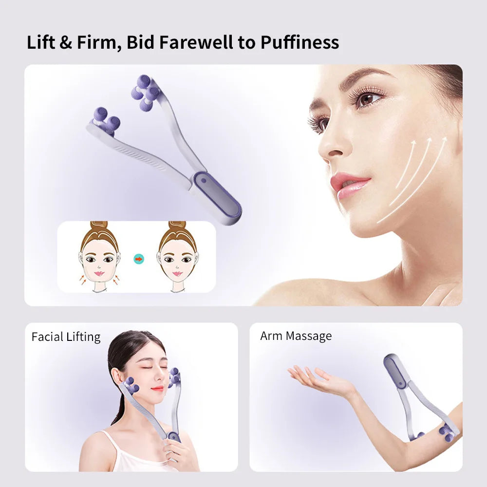 Portable Roller Facial Massager