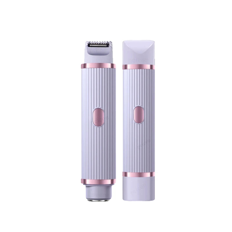 2 in 1 Electric Shaver for Women Double Head Body Hair Removal Underarm Bikini ,body Hair Trimmer Electric Razor
